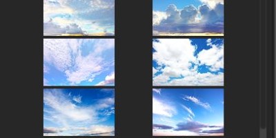狼群PS天空大师扩展面板插件_一键更换天空白云背景 狼群PS天空大师扩展面板插件_一键更换天空白云背景