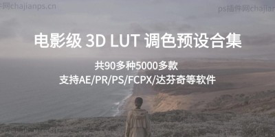 5000多款电影级 3D LUT 调色预设合集共90种分类 5000多款电影级 3D LUT 调色预设合集共90种分类