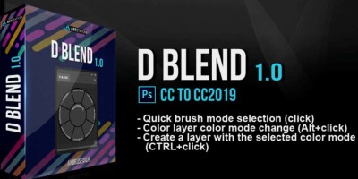 新版 D BLEND 高效图层混合处理PS插件汉化版 新版 D BLEND 高效图层混合处理PS插件汉化版