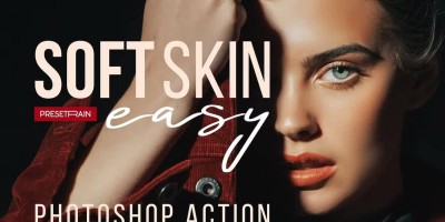 PS柔软肌肤/磨皮润色人像修饰动作_Soft Skin Easy Retouch Action PS柔软肌肤/磨皮润色人像修饰动作_Soft Skin Easy Retouch Action