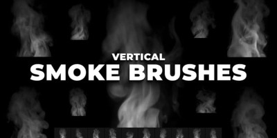 20款垂直烟雾蒸气效果PS笔刷,一键添加垂直烟雾雾气特效! 20款垂直烟雾蒸气效果PS笔刷,一键添加垂直烟雾雾气特效!