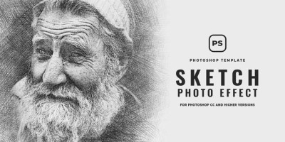 1款黑白素描碳素笔铅笔画写实后期特效智能PSD样机模板素材 1款黑白素描碳素笔铅笔画写实后期特效智能PSD样机模板素材