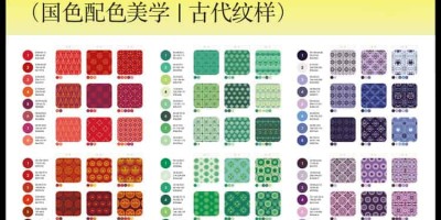 国风经典传统配色 高级感流行色彩搭配灵感 古典纹样PDF电子色卡 国风经典传统配色 高级感流行色彩搭配灵感 古典纹样PDF电子色卡