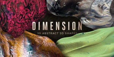 30款3D抽象陨石彩色黑白艺术形状结构PNG免抠设计素材_附PS笔刷 30款3D抽象陨石彩色黑白艺术形状结构PNG免抠设计素材_附PS笔刷