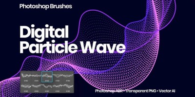 10款未来科技风数字波浪粒子效果PS笔刷AI矢量PNG免抠设计素材 10款未来科技风数字波浪粒子效果PS笔刷AI矢量PNG免抠设计素材