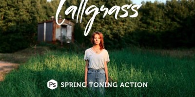 PS森系绿色调人像风景户外婚礼摄影滤镜调色ATN动作 Tallgrass Photoshop Action PS森系绿色调人像风景户外婚礼摄影滤镜调色ATN动作 Tallgrass Photoshop Action